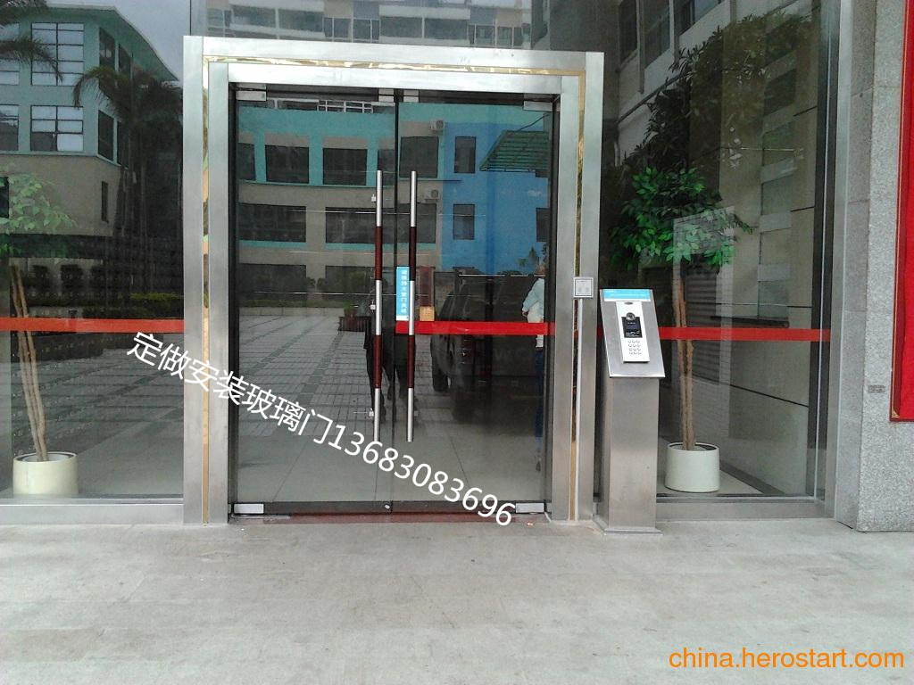 门业图片-玻璃门大兴区安装玻璃门 玻璃门安装指南全新图片
