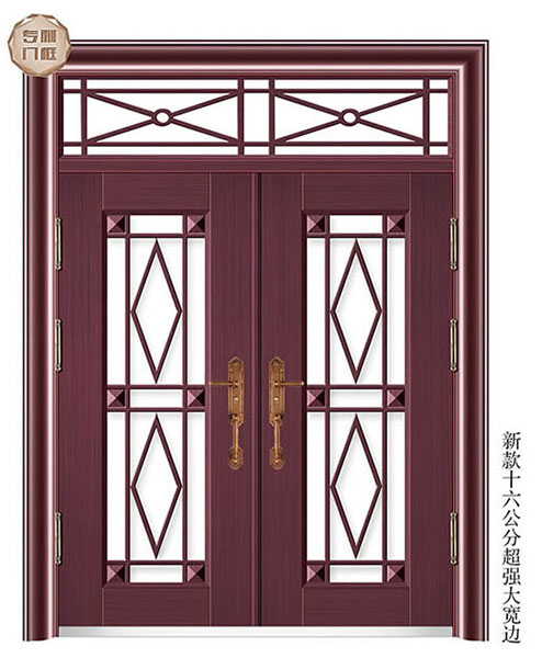 门业图片-玻璃拼接工艺门系列095四季平安双开门(拼接门)095四季平安双开门(拼接门)图片