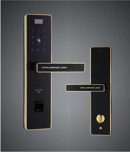 门业图片-古斯曼智能锁古斯曼指纹锁GSM-901-304不锈钢GSM-901-304不锈钢图片