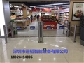 门业图片-专业超市红外感应门厂家直销单双边带护栏单向自动开门闸机包邮YT图片
