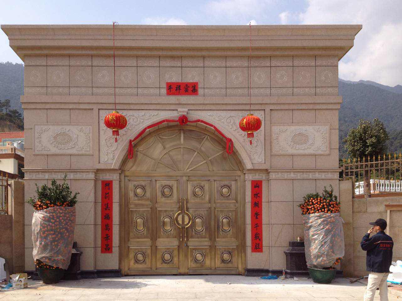 门业图片-铜门铜门、入户铜门1600*1900图片
