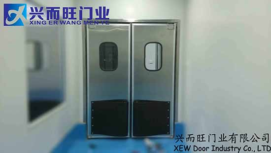 门业图片-快速门内蒙古不锈钢自由防撞门车间洁净门xew-4526图片