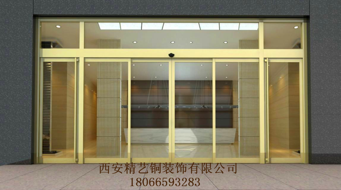 门业图片-自动感应门数字化时代 数据型自动门jy-015图片