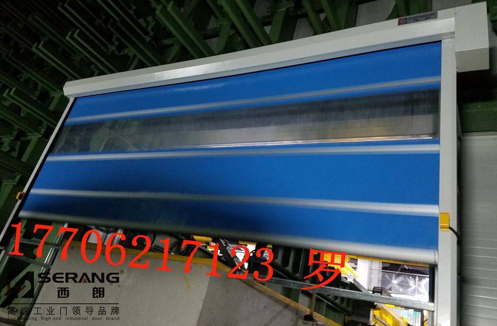 门业图片-工业提升门无锡电动提升门，大型厂房提升门提升门图片