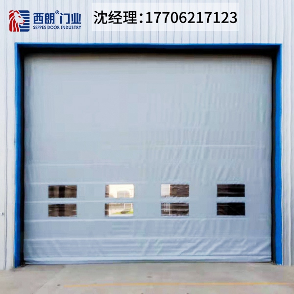 门业图片-工业快速门无锡快速堆积门的安装及功用堆积门图片