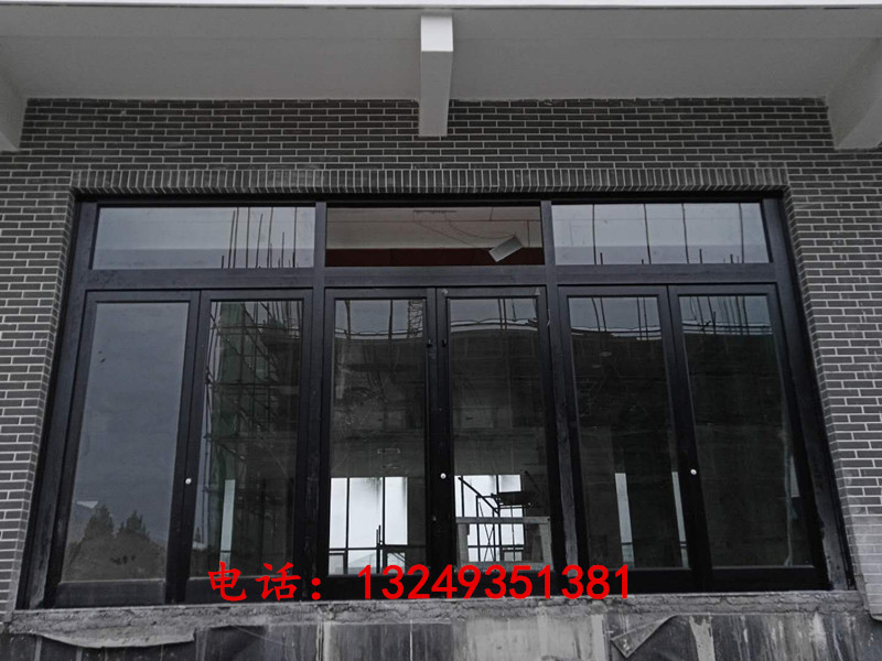 门业图片-肯德基门石家庄黑色肯德基门安装 肯德基门价格 宏亚门业1900*2400图片