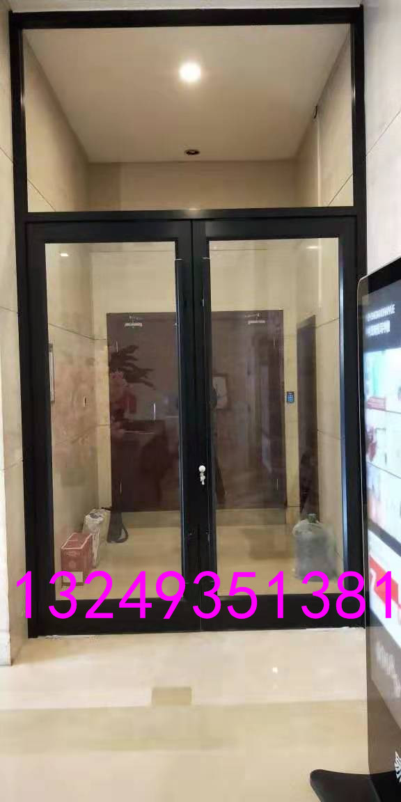 门业图片-肯德基门石家庄黑拉丝肯德基门 室内肯德基门价格 宏远门业1900*2400图片