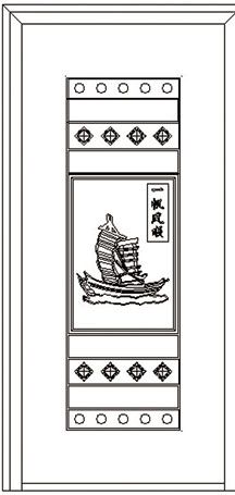 门业图片-非标门门面系列非标门门面FH-6039图片