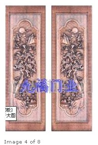 门业图片-秸秆高分子门厂家直销九福高分子门JF-1008图片