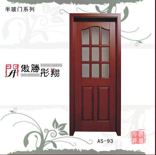 门业图片-雕花门傲胜彤翔，实木门，雕花门，套装门R9图片