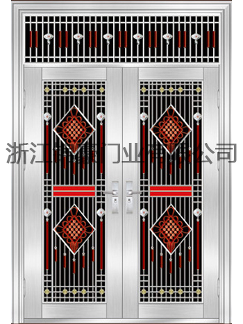 门业图片-不锈钢门JH-6009(贵族花)JH-6009(贵族花)图片