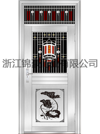 门业图片-不锈钢门JH-6035(贵族花)JH-6035(贵族花)图片