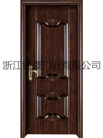 门业图片-钢木门豪雅(北美黑檀)KJ-豪雅(北美黑檀)图片