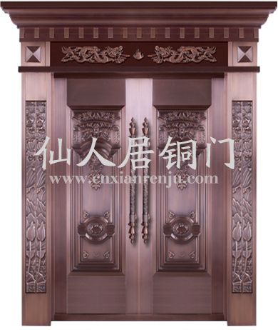 门业图片-铜门系列铜门厂家XRJ-201013图片