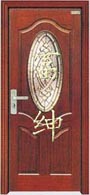 门业图片-模压门批发富绅模压门F-9153图片