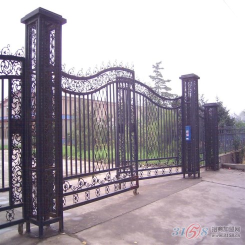 门业图片-铁艺大门安装东丽区铁艺大门安装东丽区制作铁艺大门厂家1.88图片