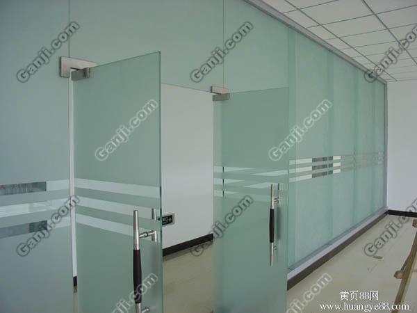 门业图片-门窗河西区安装玻璃隔断齐全图片