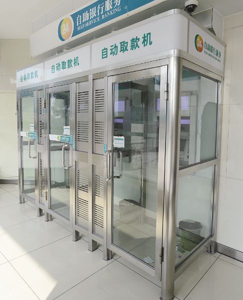 门业图片-保护舱系列JC-002圆角ATM机联舱图片
