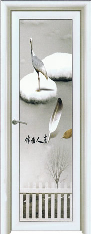 门业图片-吊趟/推拉/平开厨卫门系列吊趟/推拉/平开厨卫门9013白色（暗花）图片