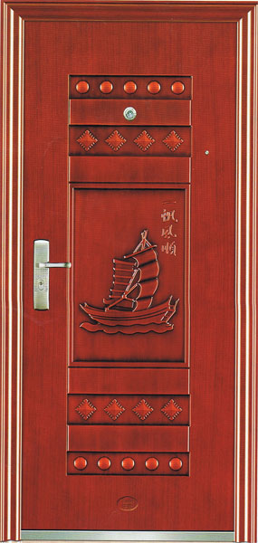 门业图片-安全防盗门供应安全防盗门YA－8615图片