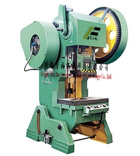 门业图片-冲床100吨冲床，中心冲床价格，冲床工作台价格J23-100T图片