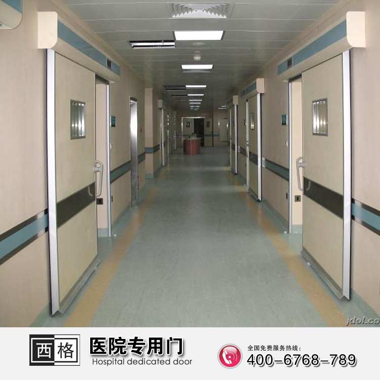 门业图片-医院专用门米白色医院手术室自动门Y-DK104图片