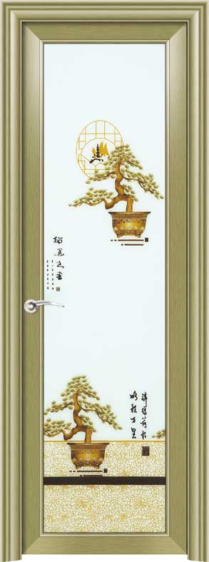 门业图片-钛镁铝合金门佛山铝合金平开门佛山卫生间门好万家h-1221图片