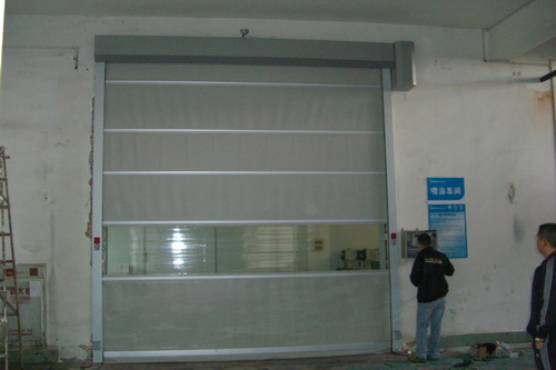 门业图片-快速卷门001中山惠州东莞华康工业高速卷帘门HK-10611图片