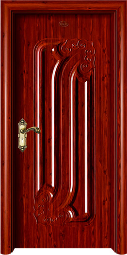 门业图片-深拉伸仿实木门深拉伸仿实木门YZG-151图片
