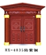 门业图片-仿铜门HX-4035图片