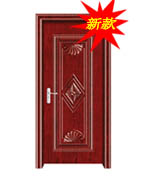 门业图片-高档烤漆钢木室内门供应元禧高档烤漆钢木室内门YX-801(深拉伸)图片