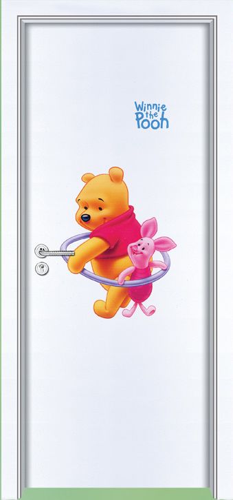 门业图片-彩韵儿童门系列小熊维尼CL-002小熊维尼CL-002图片