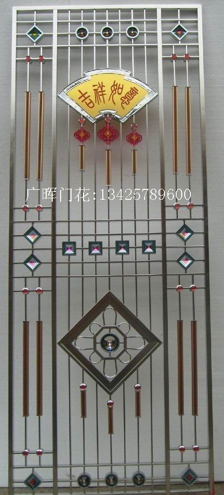 门业图片-新款门花配件实物广晖新款门花GH-8014GH-8014图片