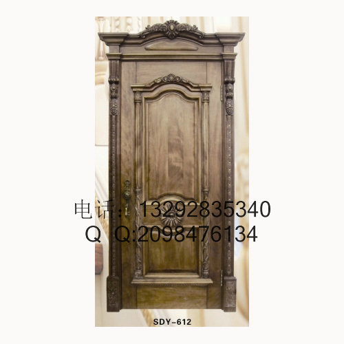 门业图片-实木门陕西室内实木门厂家00图片