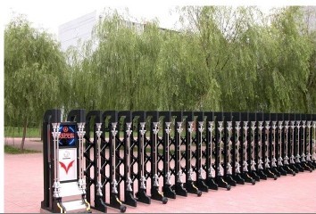 门业图片-伸缩门伸缩门123图片