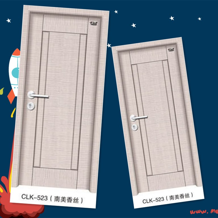 门业图片-美斯特工艺木门系列美斯特工艺木门CLK-523图片