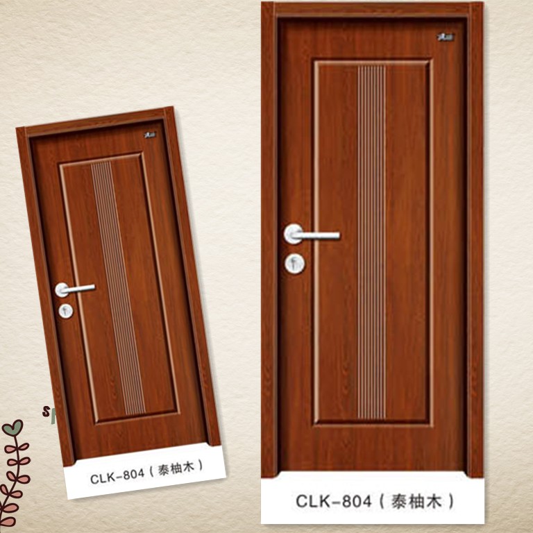 门业图片-环保强化室内门诚灵凯室内环保木门系列CLK-804图片
