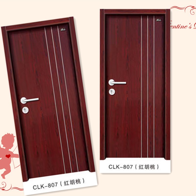 门业图片-环保强化室内门诚灵凯室内环保木门系列CLK-807图片
