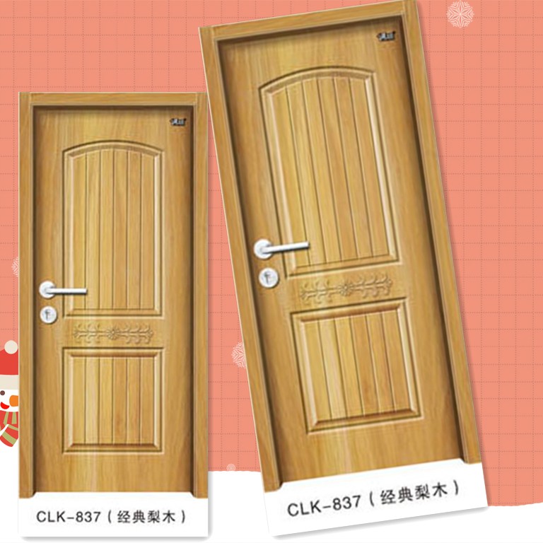 门业图片-环保强化室内门诚灵凯经典梨木 CLK-837CLK-837经典梨木图片